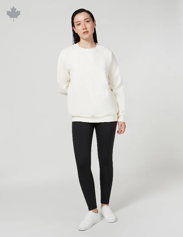 CHANDAIL MOLLETONNÉ RELAX - UNI||RELAX SWEATSHIRT - SOLID