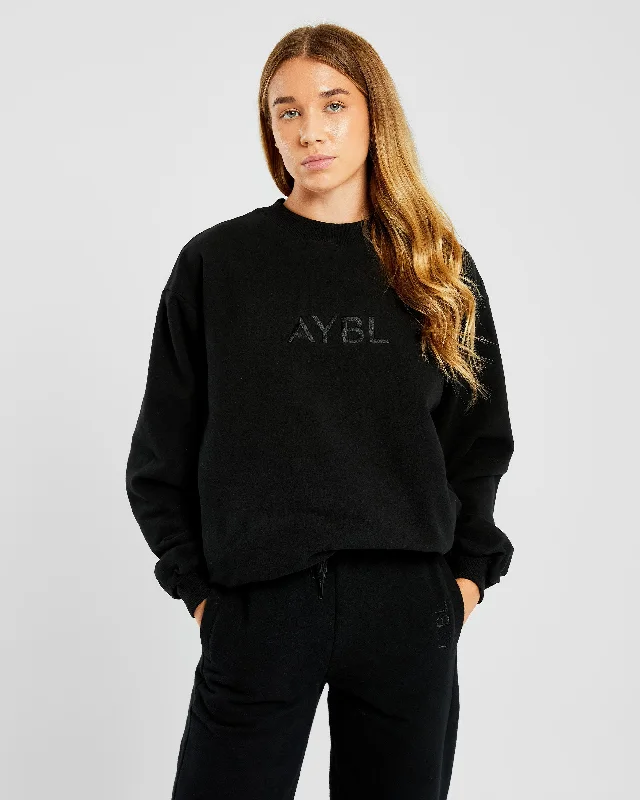 Everyday Relaxed Sweater - Black