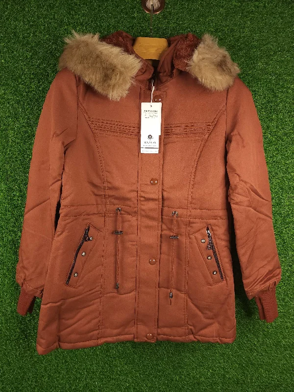 Rust Women Coat