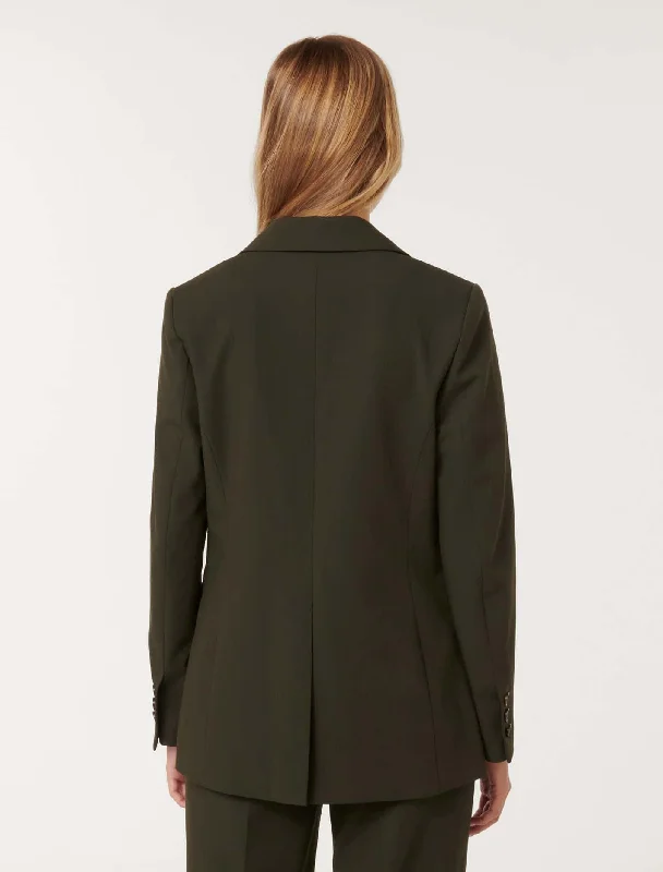 Claire Single Breasted Button Coat