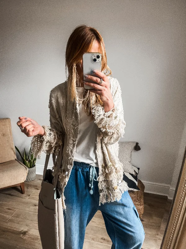 Frayed Boho Jacket