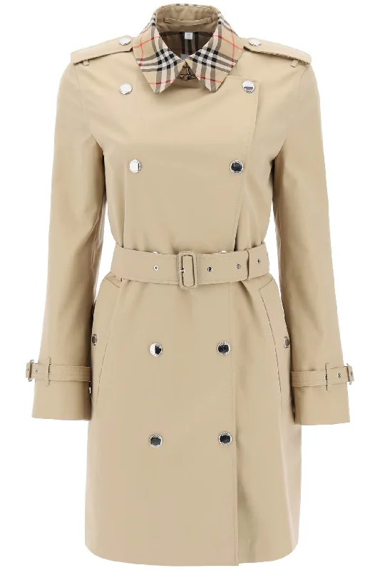 Burberry montrose double-breasted trench coat 8070990 HONEY