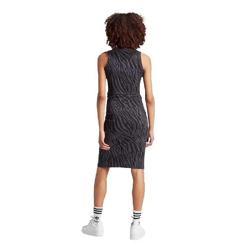 adidas - Women's Originals Allover Zebra Print Dress (IJ7088)