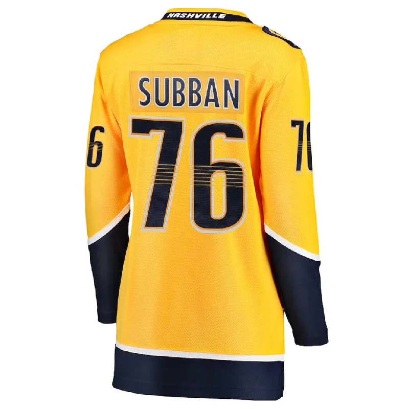 Fanatics - Women's Nashville Predators Subban Home Breakaway Jersey (879W NPRH H3H S76)