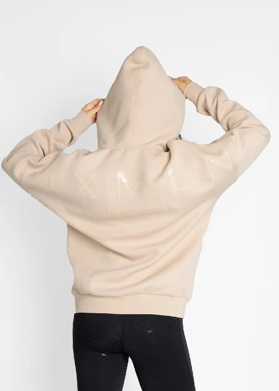 Icon Oversized Hoodie (Beige)