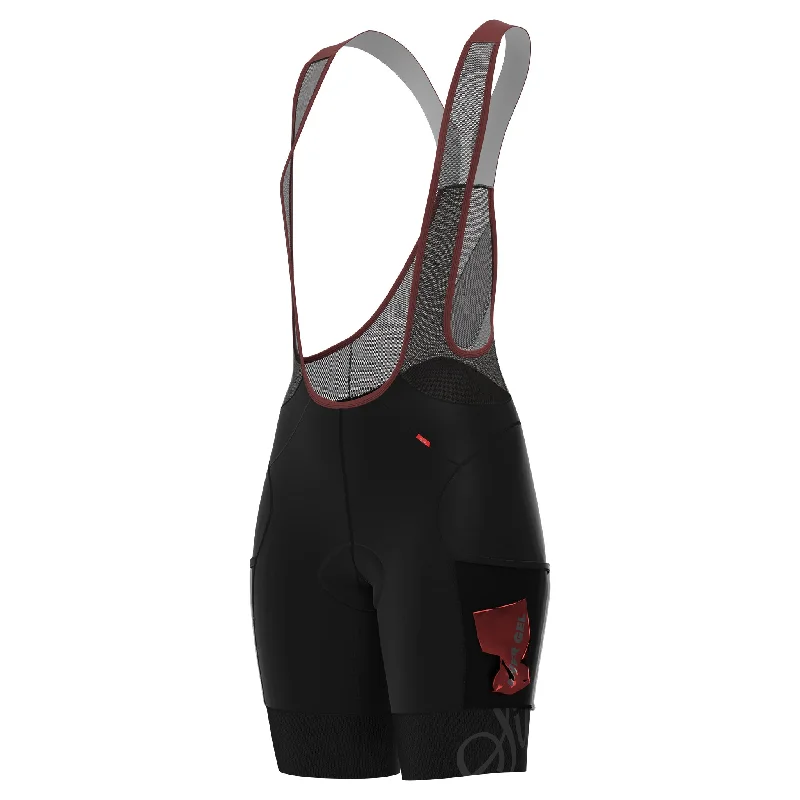 Riksväg 92 PRO Cargo - Cycling Bib Shorts with Thigh Pockets for Women