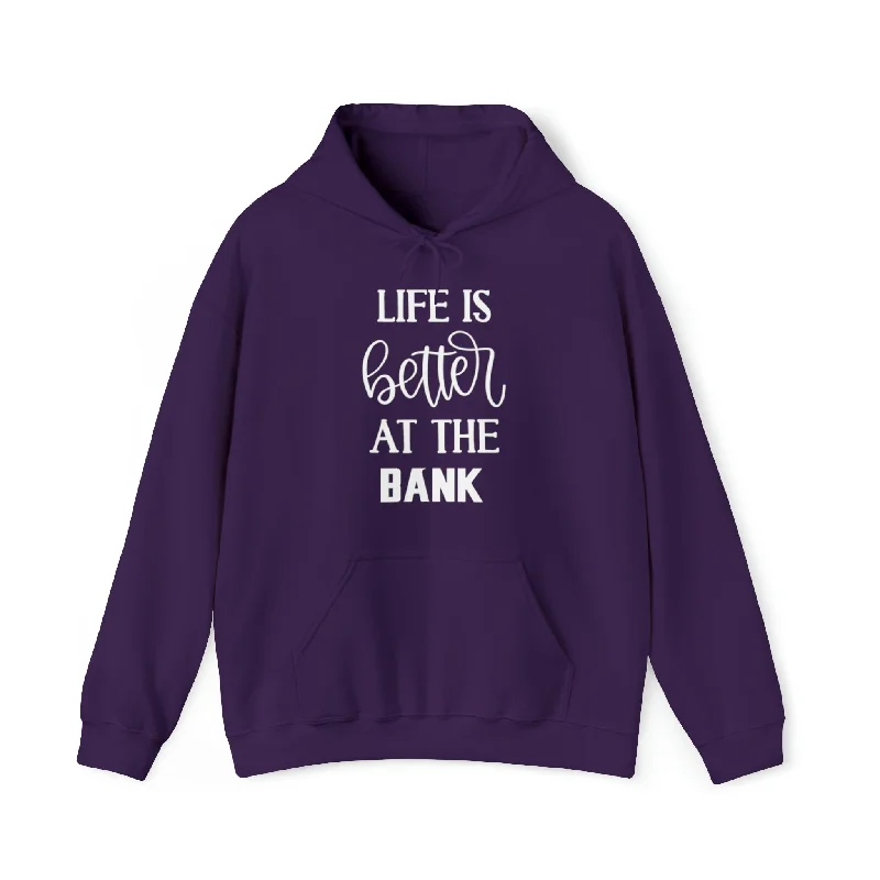 Unisex Heavy Blend™ Hoodie - Life is Better at the BANK