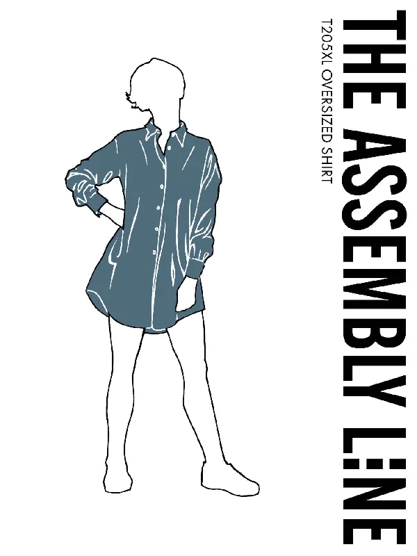 Oversized Shirt - Sewing Pattern | The Assembly Line