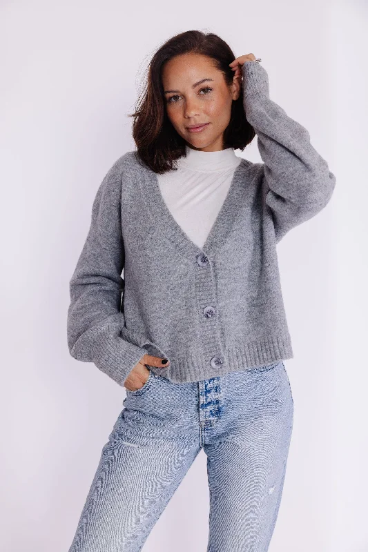 Rowen Cardigan in H. Grey