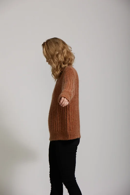 Mohair Sweater - Cinnamon