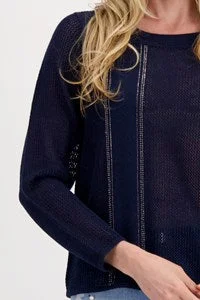 SWEATER Ajour portofino LUREX